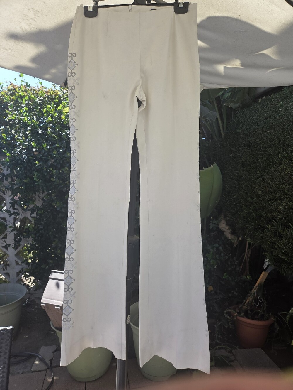 NWT Piazza Sempione Beige Cotton  Pants 40.